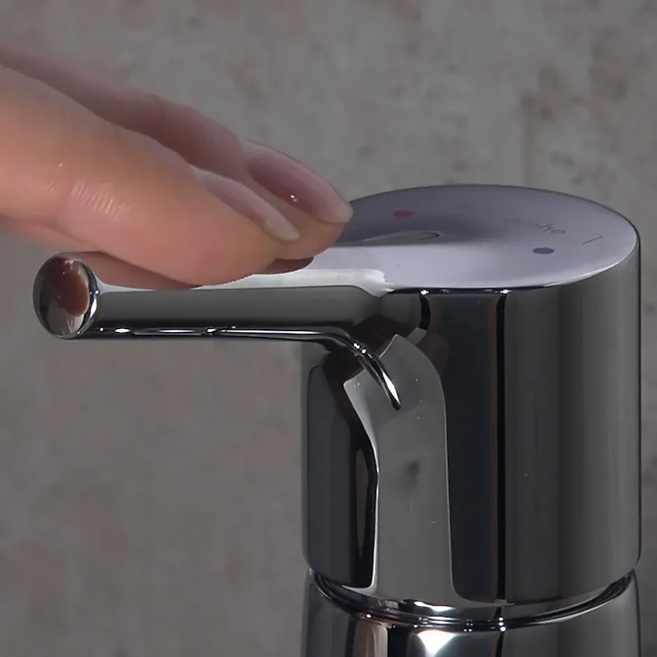 Hansgrohe Mitigeur lavabo avec tirette et vidage Talis S ComfortZone 100 surface chromé