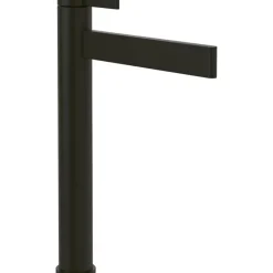 Villeroy & Boch Mitigeur lavabo droit surélevé VILLEROY ET BOCH Dawn sans tirette Noir mat* Accessoire De Robinet