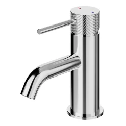 GoodHome Mitigeur lavabo effet chrome taille M, Owens