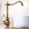 Valaz Mitigeur lavabo rehausse retro FLORINA or ancien* Robinet Lavabo Et Vasque