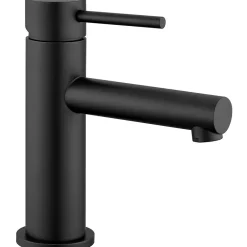 Cecipa Max Mitigeur Lavabo, Robinet Lavabo ,Robinet de Salle Bain à économie d'eau Monocommande avec Aérateur Démotable, Noir* Robinet Lavabo Et Vasque