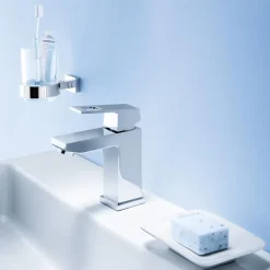 Grohe Mitigeur lave main eau froide Eurocube S* Robinet Lave-Mains