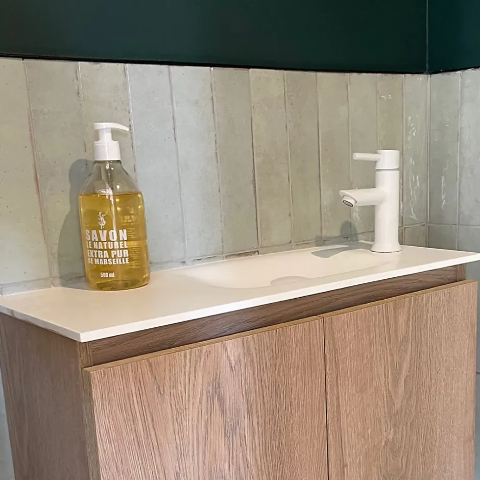 Essebagno Mitigeur lave mains blanc Luisa