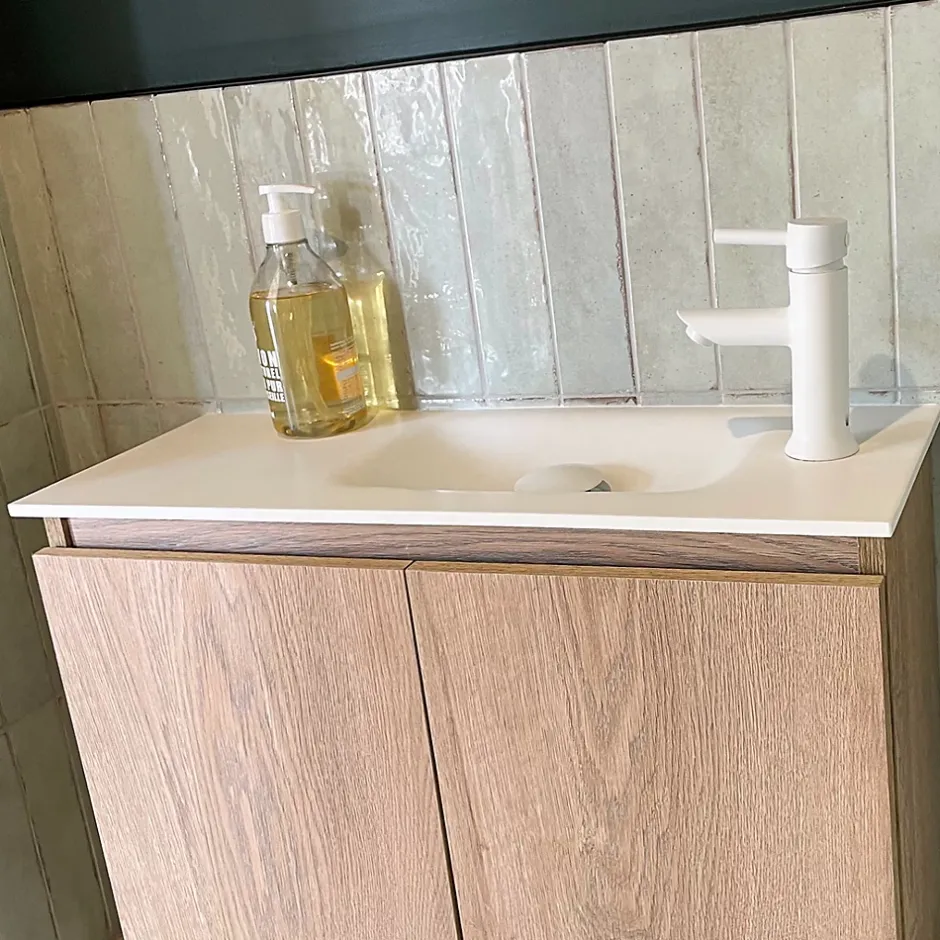 Essebagno Mitigeur lave mains blanc Luisa