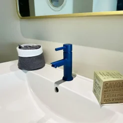 Essebagno Mitigeur lave mains bleu Luisa