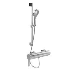 Villeroy & Boch Mitigeur mécanique douche VILLEROY ET BOCH Dawn Chrome + Ensemble de douche VILLEROY ET BOCH Verve Showers 3 jets