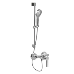 Villeroy & Boch Mitigeur mécanique douche VILLEROY ET BOCH Architectura Chrome + Ensemble de douche VILLEROY ET BOCH Verve Showers 3 jets Chrome