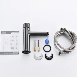 Bernstein Mitigeur pour lavabo et vasque 8211 - Noir mat