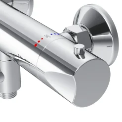 Am.Pm Europe Mitigeur thermostatique bain/douche Robinet salle de bain, Chromé FTA50000 Hit AM.PM* Robinet De Baignoire