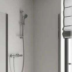 Grohe Mitigeur thermostatique douche Grohtherm 800 chromé avec filtres intégrés