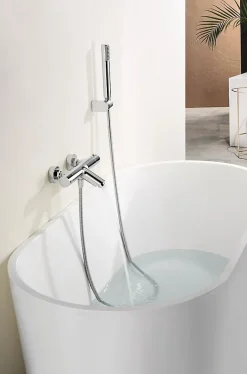 Imex Mitigeur thermostatique de bain et douche MONZA - Or rose brossé* Robinet De Baignoire