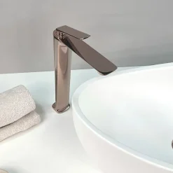 Kroos Mitigeur vasque Or rose - Tureis* Robinet Lave-Mains