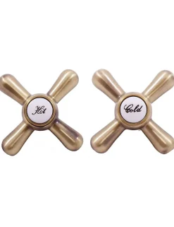 Rav Mélangeur baignoire MOA RETRO en laiton bronze avec pommeau* Robinet De Baignoire