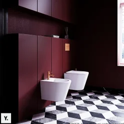 Otitec Mélangeur de bidet - Cuivre - Y* Robinet De Bidet