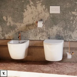 Otitec Mélangeur de bidet - Cuivre - Y* Robinet De Bidet