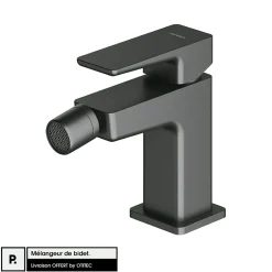 Otitec Mélangeur de bidet - Graphite - PARMA