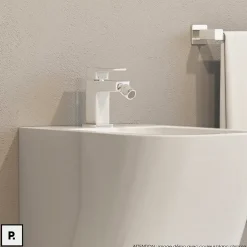 Otitec Mélangeur de bidet - Graphite - PARMA