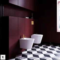 Otitec Mélangeur de bidet - Graphite - Y