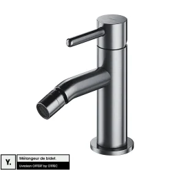 Otitec Mélangeur de bidet - Nickel - Y