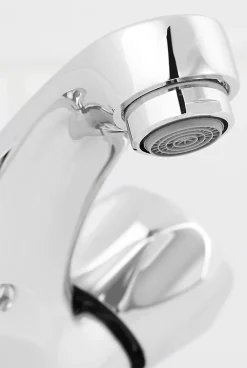GoodHome Mélangeur de lavabo chromé Calp* Robinet Lavabo Et Vasque