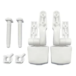 MSV Abattant Wc MDF en décor Pin Beige Charnières PS
