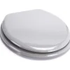 MSV Abattant Wc MDF Gris Argent* Abattant Wc