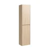 Naturel Verona Armoire haute bois clair avec deux portes, 40x30x170cm (VERONAV40SD)