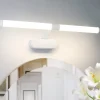 Nettlife LED Lampe Miroir 4000K IP44 8W 60CM Blanc Neutre Lampe Murale Moderne Étanche* Miroir Grossissant Lumineux