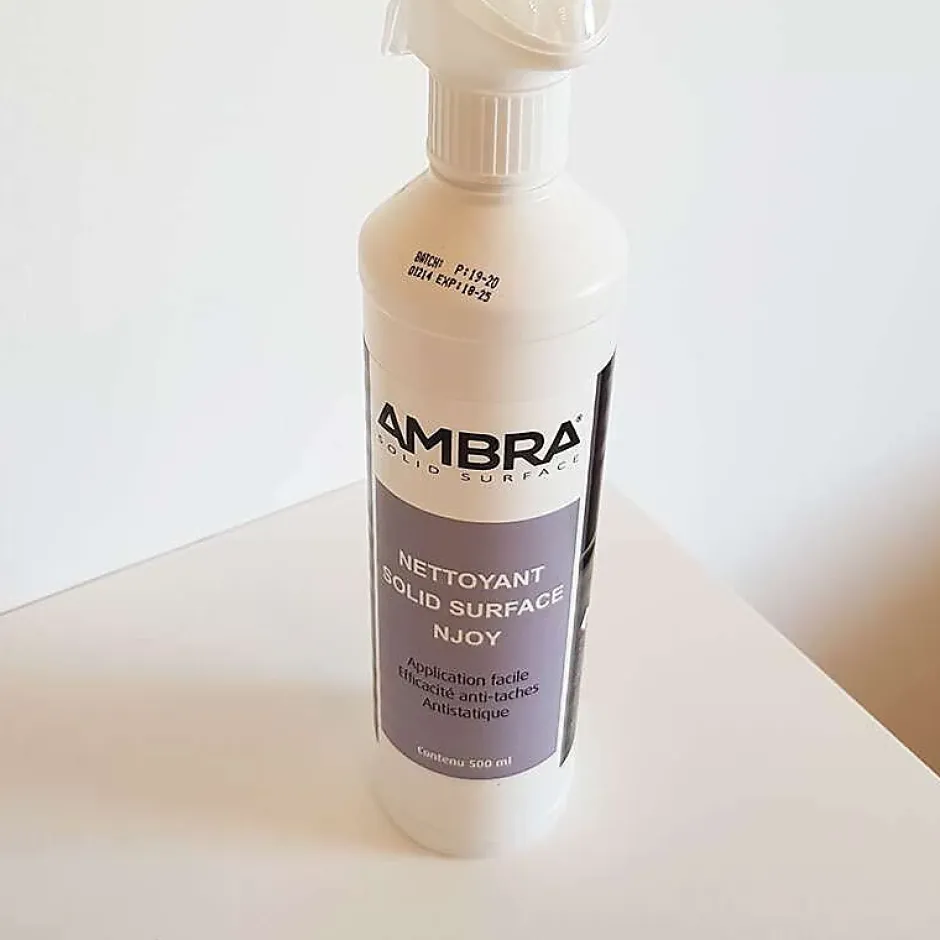 Ambra Nettoyant pour solid surface, Corian, Pierre de synthèse