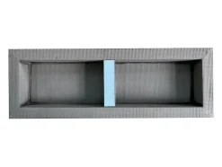 Vente-unique Niche de douche à encastrer et prête à carreler avec 1 étagère - 31 x 91 cm - KLARA* Niche De Salle De Bains