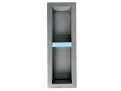 Vente-unique Niche de douche à encastrer et prête à carreler avec 1 étagère - 31 x 91 cm - KLARA* Niche De Salle De Bains