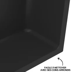 Italbox Niche de Douche Blanc Satiné - 30x30 cm - Rangement Mural Salle de Bain - NOOK* Niche De Salle De Bains