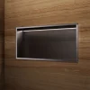 Ledimex Niche de Douche Mural Éclairage Led 63 x 33 cm - Rangement Salle de Bain en finition Noir Métal - OCEANIC* Niche De Salle De Bains