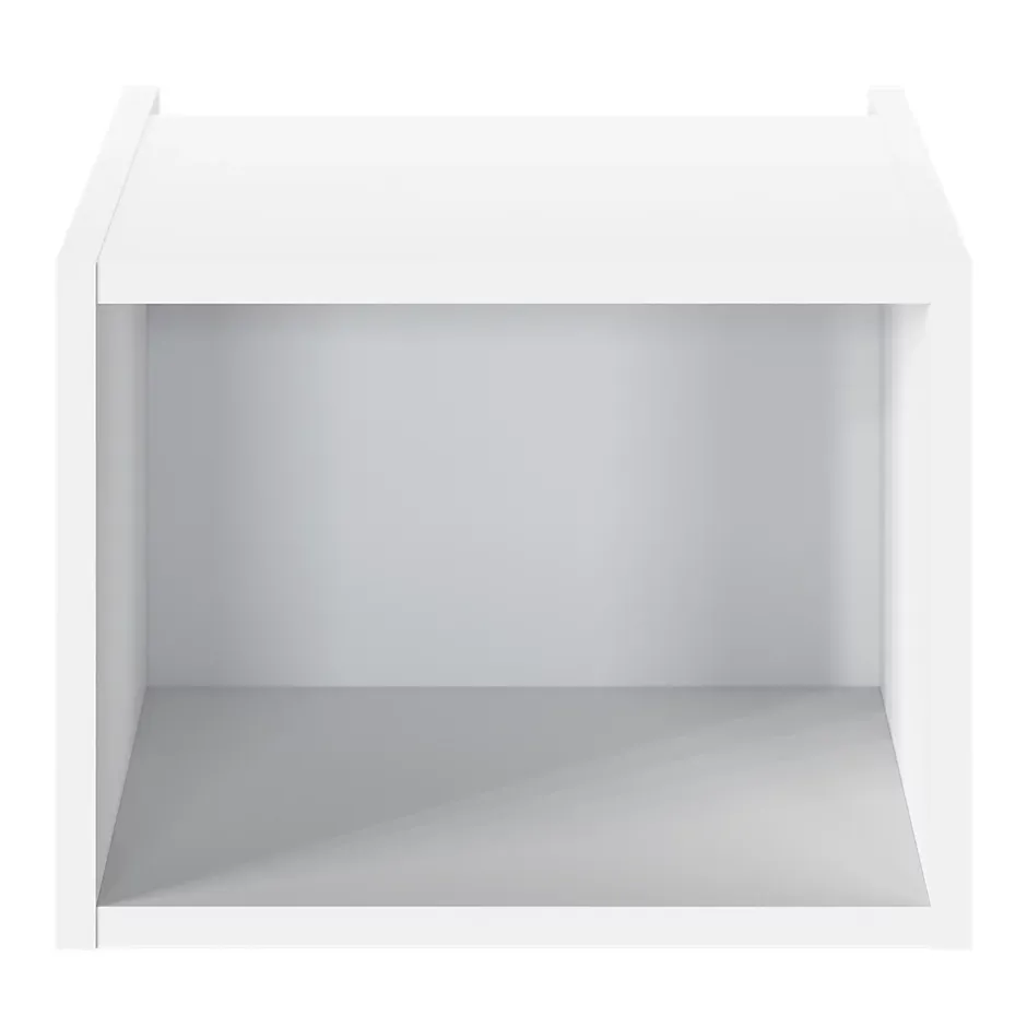 GoodHome Niche l.40 x H.30 x P.45 cm blanc mat Kentia* Meuble Sous-Vasque