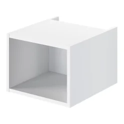 GoodHome Niche l.40 x H.30 x P.45 cm blanc mat Kentia* Meuble Sous-Vasque