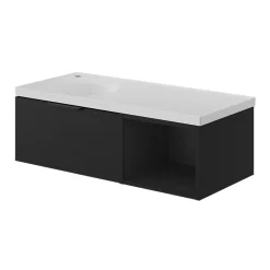 GoodHome Niche l.40 x H.30 x P.45 cm noir mat Kentia