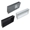 Bernstein Niche murale de douche, étagère encastrable douche acier inox - 60x30x10cm - BS603010 Blanc