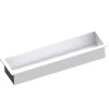 Bernstein Niche murale de douche, étagère encastrable douche acier inox - 15x60x10cm - BS156010 Blanc* Niche De Salle De Bains