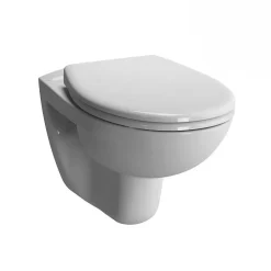 Vitra Normus WC suspendu + Abattant avec frein de chute, Blanc (6855-003-6290)