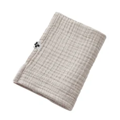 Altobuy OUREA - Serviette de Toilette 50x90cm Gaze de Coton Pampa