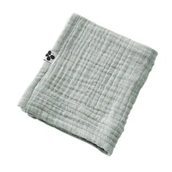Altobuy OUREA - Serviette Invité 30x50cm Gaze de Coton Eucalyptus