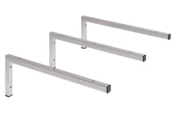 T-Bath Pack 3 supports équerres pour plan de toilette - chromé brillant* Plan De Travail Salle De Bains