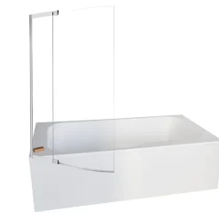 Jacob Delafon Pack baignoire bain douche 170 x 90 Malice version gauche + tablier en angle + pare bain