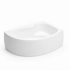 Jacob Delafon Pack baignoire d'angle 150 x 100 cm Micromega Duo version droite + tablier de baignoire