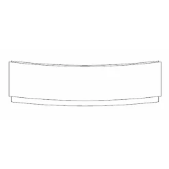 Sanitaire Pack Baignoire POP asymétrique 160x100 angle à droite avec tablier* Baignoire Asymétrique