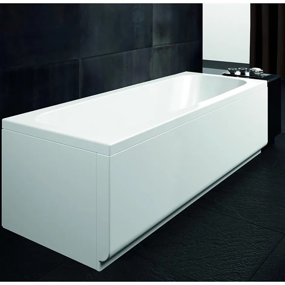 Sanitaire Pack baignoire POP 180x80 avec tablier façade et retour* Baignoire Droite