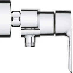Grohe Pack mitigeur douche mécanique Start 2021 + ensemble de douche 2 jets Vitalio Start avec barre chromé
