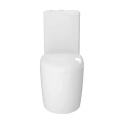 GoodHome Pack WC à poser avec cuvette, abattant et réservoir, Kentia