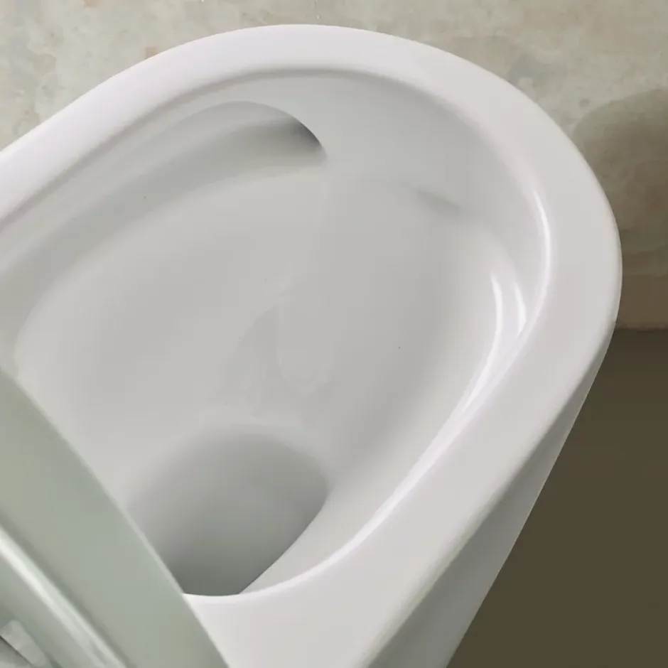 Planète Bain Pack wc à poser caréné sans bride vortex sortie horizontale vario Vicky