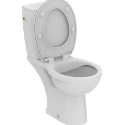 Ideal Standard Pack WC à poser en céramique et thermodur, sortie horizontale, Thirso* Wc À Poser